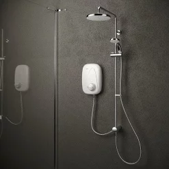 Mira Sh Mira Vigour Dual Outlet Thermostatic Power Shower