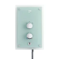 Mira Sh Mira - Azora 9.8kw Thermostatic Electric Shower - Frosted Glass -Aqualisa Shop 1.1634.011 d4