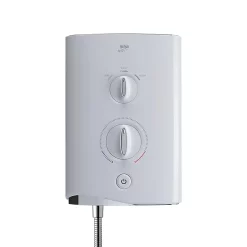Mira Sh Mira - Sport Multi-fit 9.8kw Electric Shower - White & Chrome -Aqualisa Shop 1.1746.009 d9n