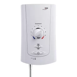 Mira Sh Mira - Advance Low Pressure 9.0kw Thermostatic Electric Shower - White & Chrome -Aqualisa Shop 1.1759.001 d1