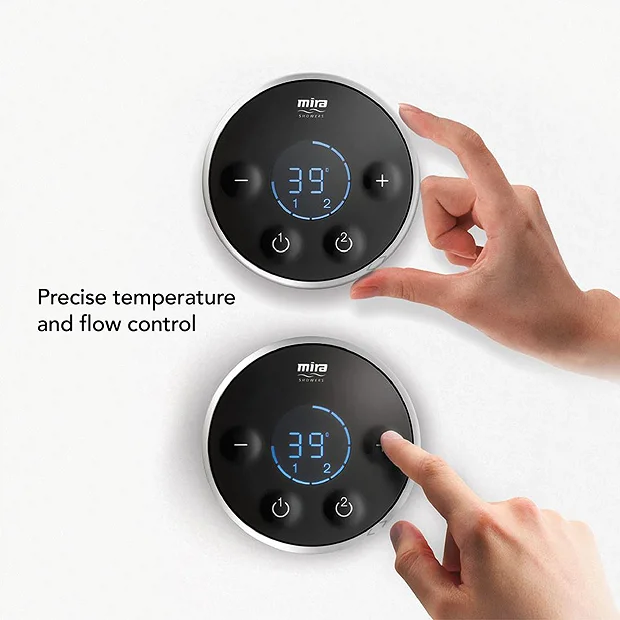 Mira Sh Mira Platinum Dual Rear Fed Digital Shower - High Pressure 7 Mira Sh Mira Platinum Dual Rear Fed Digital Shower - High Pressure - Image 5