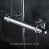 Mira Sh Mira Coda Pro ERD Thermostatic Bar Shower Mixer - Chrome -Aqualisa Shop 1.1836.006 d2nnn