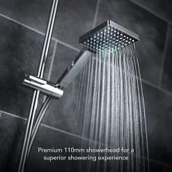 Mira Sh Mira Honesty EV Thermostatic Shower Mixer - Chrome -Aqualisa Shop 1.1901.001 d2nnn