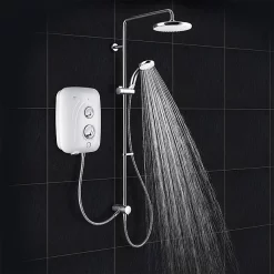 Mira Sh Mira Elite SE Dual 9.8kW Pumped Electric Shower -Aqualisa Shop 1.1941.003 d1