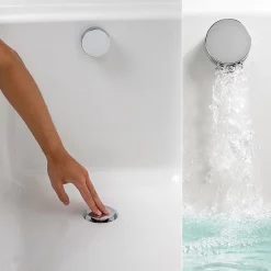 Mira Sh Mira Evoco Dual Outlet Chrome Thermostatic Mixer Shower With Bathfill -Aqualisa Shop 1.1967.006 d4