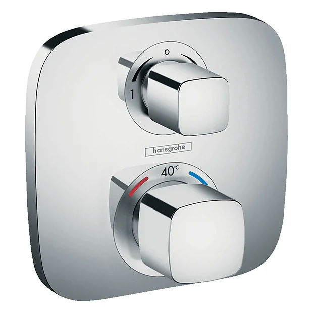 Hansgrohe Ecostat E Thermostat 2 Function Concealed Finish Set 4 Hansgrohe Ecostat E Thermostat 2 Function Concealed Finish Set - Image 2