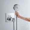 Hansgrohe ShowerSelect Thermostatic Mixer For Concealed Installation For 2 Outlets With Hose Connection And Shower Holder