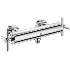 Grohe Atrio Crosshead Wall Mounted Shower Mixer - Chrome