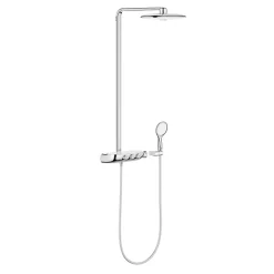 Grohe Rainshower SmartControl 360 DUO Shower System - Moon White