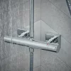 Hansgrohe Vernis Shape Showerpipe 230 Thermostatic Shower Mixer - Chrome -Aqualisa Shop 26286000.ai2