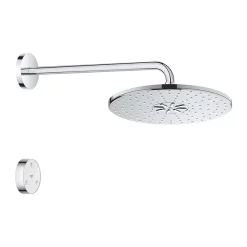 Grohe Rainshower SmartConnect 310 Shower Head & Arm With Wireless Remote 12 Grohe Rainshower SmartConnect 310 Shower Head & Arm With Wireless Remote -Aqualisa Shop 26640000 d4n