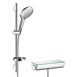 Hansgrohe Raindance Select S 150 With Ecostat Select Thermostatic Shower Mixer - Chrome