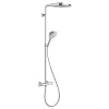 Hansgrohe Raindance Select S Showerpipe 240 Thermostatic Shower Mixer - Chrome -Aqualisa Shop 27129000 l