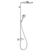 Hansgrohe Raindance Select S Showerpipe 300 Thermostatic Shower Mixer - Chrome -Aqualisa Shop 27133000 l