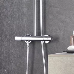 Grohe Euphoria 180 Thermostatic Shower System -Aqualisa Shop 27296001 d2