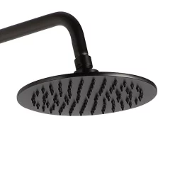 Just Taps Plu JTP Vos Brushed Black Thermostatic Shower -Aqualisa Shop 2752819bbl d1