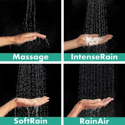 Hansgrohe Croma E Showerpipe 280 Thermostatic Shower Mixer -Aqualisa Shop 27630000 d4