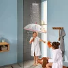 Hansgrohe Croma E Showerpipe 280 Thermostatic Shower Mixer -Aqualisa Shop 27630000 d5