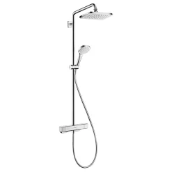 Hansgrohe Croma E Showerpipe 280 Thermostatic Shower Mixer -Aqualisa Shop 27630000 l