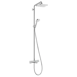 Hansgrohe Croma E Showerpipe 280 Thermostatic Bath Shower Mixer -Aqualisa Shop 27687000 l