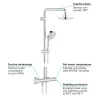 Grohe New Tempesta Cosmopolitan 160 Thermostatic Shower System 2 Grohe New Tempesta Cosmopolitan 160 Thermostatic Shower System -Aqualisa Shop 27922000 d6