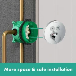 Hansgrohe Raindance S Complete Shower Set With Wall Mounted Shower Handset -Aqualisa Shop 27951000 d6