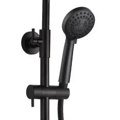 Just Taps Plu JTP Vos Matt Black Thermostatic Shower -Aqualisa Shop 2852819mb d2n