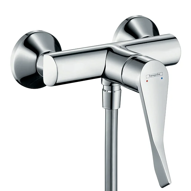 Hansgrohe Focus Care Exposed Single Lever Manual Shower Mixer 3 Hansgrohe Focus Care Exposed Single Lever Manual Shower Mixer