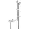 Grohe Grohtherm 1000 Cosmopolitan Thermostatic Shower Mixer And Kit -Aqualisa Shop 34437000 l