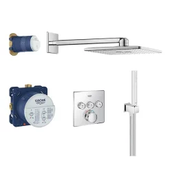 Grohe Grohtherm SmartControl Square Perfect Shower Set With Rainshower 310 SmartActive