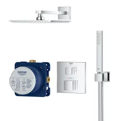 Grohe Grohtherm Cube Perfect Shower Set With Rainshower Allure 230 -Aqualisa Shop 34741000 d4