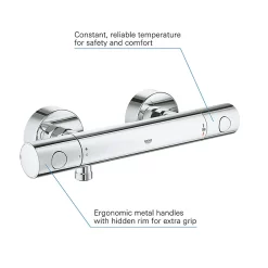 Grohe Precision Get Thermostatic Shower Mixer 1/2" -Aqualisa Shop 34773000 d1