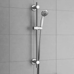 Victorian Plumbing Apollo Wall Mounted Thermostatic Bath Shower Mixer + Slider Rail Kit -Aqualisa Shop 4bsmtsk1 d2