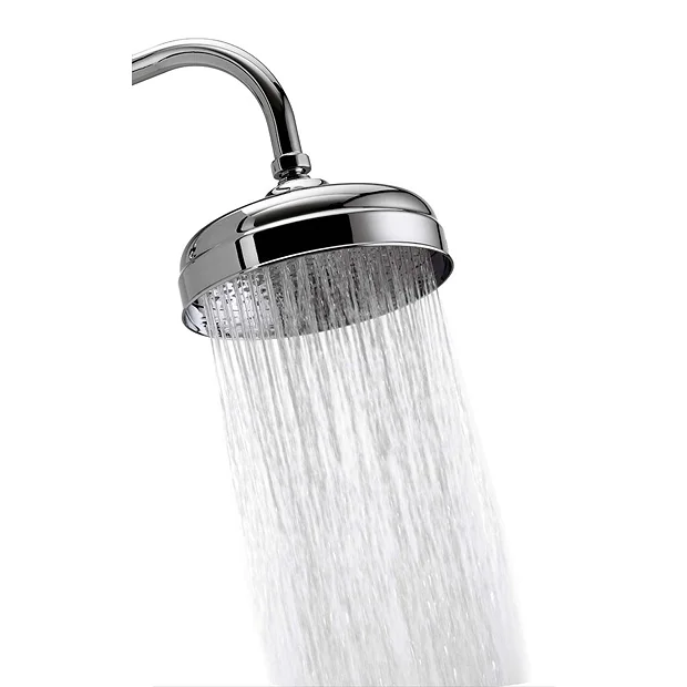 Aqualisa - Aquatique Thermo Exposed Thermostatic Valve With 5" Drencher Head & Riser Rail - Chrome 3 Aqualisa - Aquatique Thermo Exposed Thermostatic Valve With 5" Drencher Head & Riser Rail - Chrome