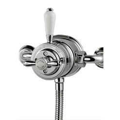 Aqualisa - Aquatique Thermo Exposed Thermostatic Valve With Slide Rail Kit - Chrome -Aqualisa Shop 500.10.01561.01 d1