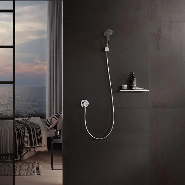 Keuco Ixmo Solo Round Thermostatic Shower Mixer Valve - Chrome 7 Keuco Ixmo Solo Round Thermostatic Shower Mixer Valve - Chrome - Image 5