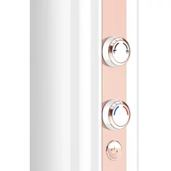 AQUAS Sh AQUAS AquaMax Flex Manual Smart 9.5KW White + Rose Gold Electric Shower -Aqualisa Shop a000376 d1