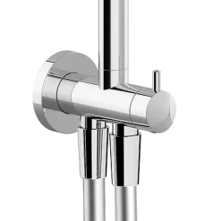 AQUAS Sh AQUAS Aquamax Pro With Column Manual 9.5kw Full Chrome Electric Shower -Aqualisa Shop a000529 d4