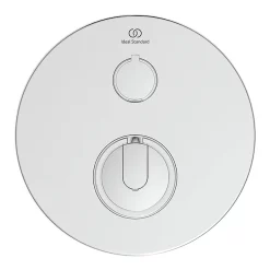 Ideal Standard Ceratherm T100 Chrome Built-In Thermostatic 1 Outlet Round Shower Mixer + Easybox -Aqualisa Shop a5813aaa1000nu d1