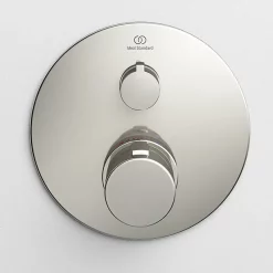 Ideal Standard Ceratherm T100 Chrome Built-In Thermostatic 1 Outlet Round Shower Mixer + Easybox -Aqualisa Shop a5813aaa1000nu d2