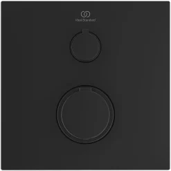 Ideal Standard Silk Black Ceratherm C100 Built-In Thermostatic 1 Outlet Shower Mixer -Aqualisa Shop a6956xg d1