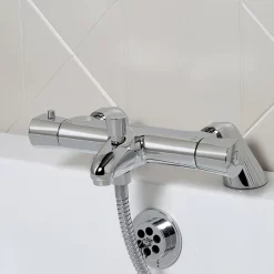Bristan - Artisan TMV2 Thermostatic Bath Shower Mixer - Chrome -Aqualisa Shop ar2thbsmc.ai2