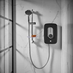 Triton Danzi 9.5kw Electric Shower - Black -Aqualisa Shop ardanz08blk d1 1