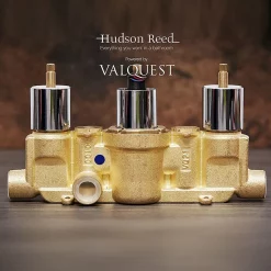 Hudson Reed Art Triple Thermostatic Shower Valve With Diverter -Aqualisa Shop art3212 detail1