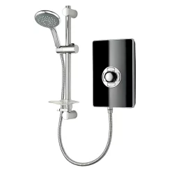 Triton - Aspirante 8.5kw Electric Shower - Black Gloss -Aqualisa Shop asp08gsblka1