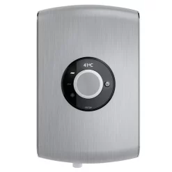 Triton Amore 9.5kW Electric Shower - Brushed Steel -Aqualisa Shop aspamo8brstl d2