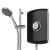 Triton Amore 9.5kW Electric Shower - Gloss Black -Aqualisa Shop aspamo8gsblk d3
