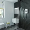 Triton Amore 9.5kW Electric Shower - Gloss White -Aqualisa Shop aspamo8gswht d1 1