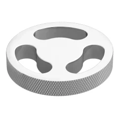 Arezzo Chrome Industrial Style Round Modern Twin Concealed Shower Valve -Aqualisa Shop azciv1d1