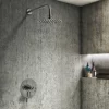 Arezzo Chrome Industrial Style Concealed Dual Shower Valve -Aqualisa Shop azisdualcd2